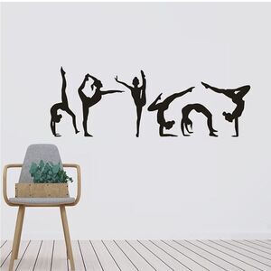 Gymnastics Wall Sticker/Decal